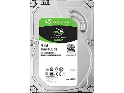 3.5" HDD 4.0TB  Seagate BarraCuda Compute, 7200rpm, 64MB, SATAIII ST4000DM004