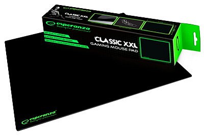Mouse Pad Esperanza EGP106K CLASSIC XXL, Gaming mouse pad, 800x240x2 mm, Rubber bottom