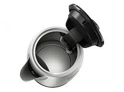 Image Kettle Philips HD9350/90 2200W, Inox 2,2 l, 360 degrees base, Automatic shut-off, Boil-dry protection, Cord storage, Flat heating element, Non-slip fe