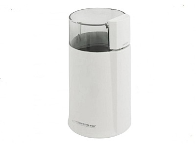 Coffee Grinder Esperanza ESPERSSO EKC001W White, Power 160W, bowl capacity 50g, stainless steal blade