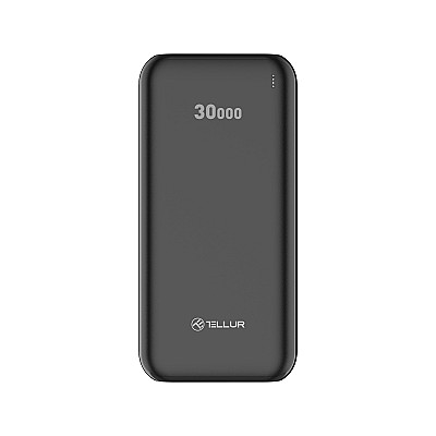 30000mAh Powerbank - Tellur PBC303  2xUSB+Type-C+MicroUSB  negru TLL158321