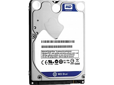 2.5" HDD 500GB  Western Digiltal Blue 5400rpm, 8MB, 7mm, SATAIII WD5000LPCX