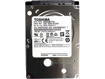 2.5" HDD 1.0TB Toshiba 5400rpm, 128MB, 7 mm, SATAIII, MQ04ABF100