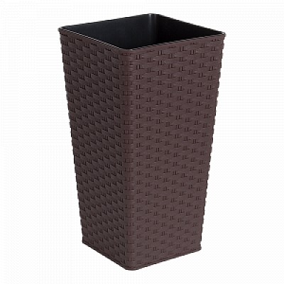 Image 115040 Ghiveci de flori Rotang d22*22*41 cm Aleana