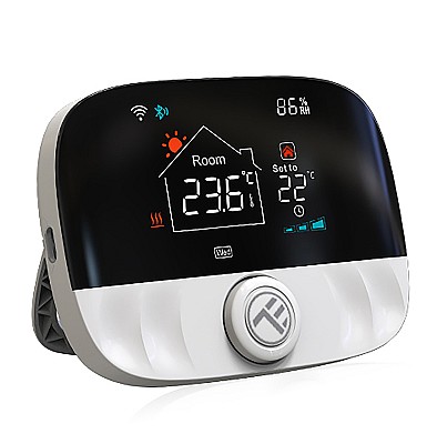 Thermostat de ambient WiFi Tellur Smart TSH02 negru