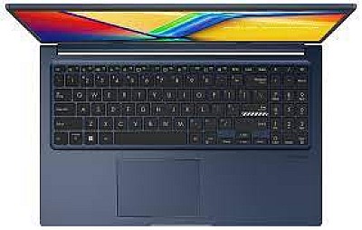 Image Laptop Asus Vivobook X1504ZA, Intel Core i5-1235U, 15.6 inch FHD, 8GB RAM, 512GB SSD, No OS, Albastru