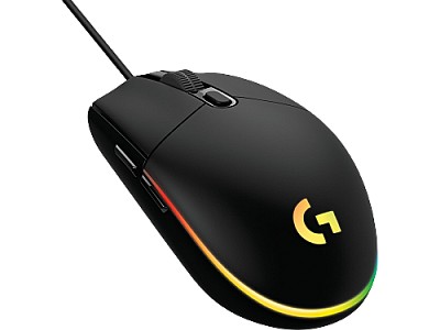 Image Logitech Corded Gaming Mouse G102 LIGHTSYNC RGB, range: 200-8000 DPI, Black