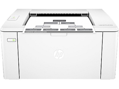 Image HP LaserJet Pro M102a printer A4, up to 22 ppm, 7.3s first page, 1200 dpi, 128MB, Up to 10000 pages/month, USB 2.0