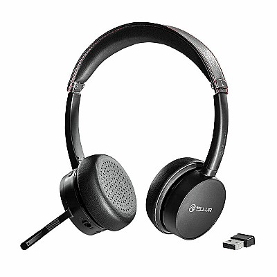 Image Casti call center Tellur Voice Pro Wireless, negru