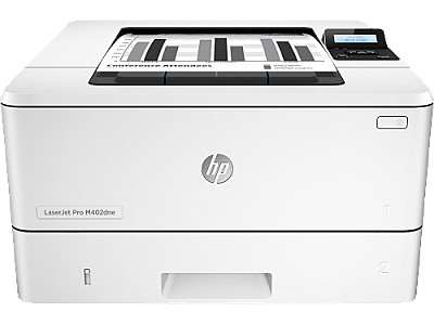 Image HP LaserJet Pro M402dne printer A4, up to 38 ppm, 5.7s first page, 1200 dpi, 256MB, Duplex, Up to 80000 pages/month,  2 line display, USB 2.0, Ether 1