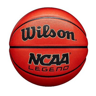 Image Minge baschet Wilson NCAA ELEVATE, marime 7,portocaliu/negru