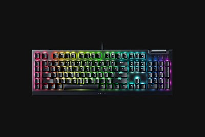 Image Keyboard RAZER BlackWidow V4 X, Black, Yellow Switch, RU Layout
