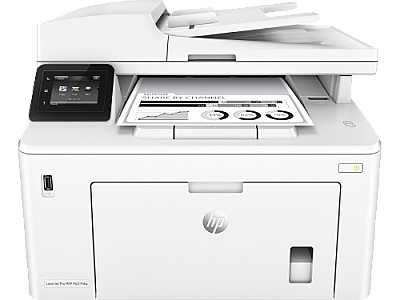 Image HP LaserJet Pro MFP M227fdw Print/Copy/Scan/Fax 28ppm, 256MB, up to 30000 monthly, 2.6" touch display, 1200dpi, Duplex, 35 sheets ADF,  Hi-Speed USB 2