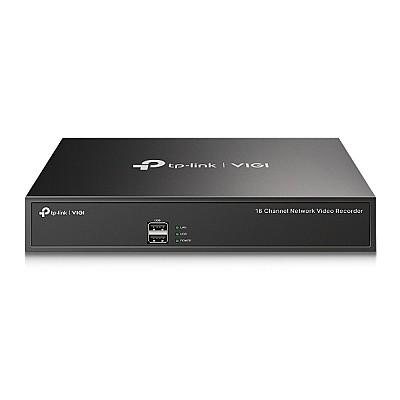 Recorder NVR 16-ch Tp-Link VIGI NVR1016H, in:80Mbit/s,out:60Mbit/s,TCP/IP, DHCP, DNS, NTP, UPn, Storage:up to 10 TB