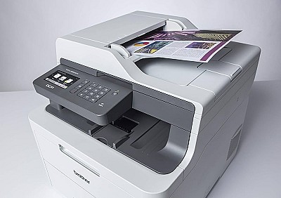 Image MFD Brother  DCP-L3550CDW, Color Laser Printer - All-in-One, Wireless/USB 2.0, Printer/Scanner/Copier, 2 Sided Printing, A4 Printer, Small Office/Home
