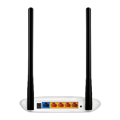 Image TP-LINK TL-WR841N 300Mbps Wireless N Router, Qualcomm, 2T2R, 2.4GHz, 802.11b/g/n,1 10/100M WAN + 4 10/100M LAN, 2 fixed antennas
