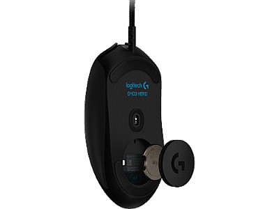 Image Logitech Gaming Mouse G403 Hero 16 000 dpi, Mechanical Button Tensioning System, 6 programmable buttons, Optional 10-gram weight, Lightsync RGB, Braid