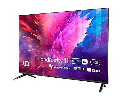 Image 65" LED TV UD 65U6210, Black (3840x2160 UHD, SMART TV (ANDROID 11 OS), 3 x HDMI2.0, 2 x USB, Wi-Fi (2.4GHz+5GHz), Bluetooth, DVB-T/T2/C/S2, Speakers 2
