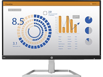 21.5"  HP  N220  IPS (5ms, 1000:1, 250cd, 1920x1080, VGA, HDMI)