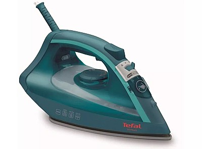 Image Iron Tefal FV1712 Virtuo 2000W,  jet de abur 80g/min, abur variabil 24g/min, rezervor 200ml, Blue