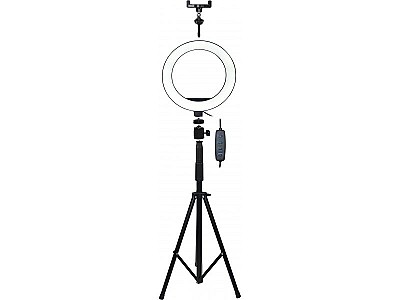Image Vakoss LED Ring Light LD-G320K for selfie and makeup  LD-G320K, 120 LED 9W, 3 lighting modes, Tripod height: 200 cm 360-degree rotary head, Lamp Diame