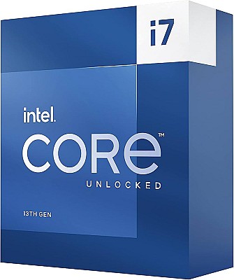 Image CPU Intel Core i7-13700K, S1700, 2.5-5.4GHz, 16C (8P+8Е) / 24T, 30MB L3 + 24MB L2 Cache, Intel® UHD Graphics 770, 10nm 125W, Unlocked, Retail (without