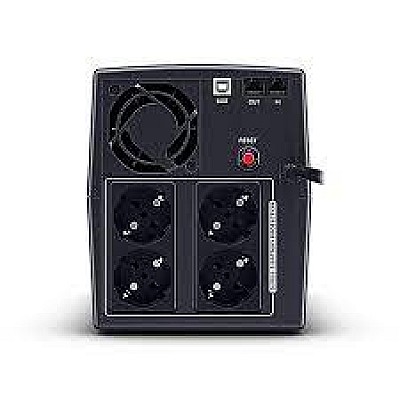 UPS CYBER POWER Line Int. cu management, LED, 1500VA/ 900W, AVR, 4x socket Shucko, indicatie status cu LED, 2 x baterie 12 V/7.5Ah, Backup 60-90 min,