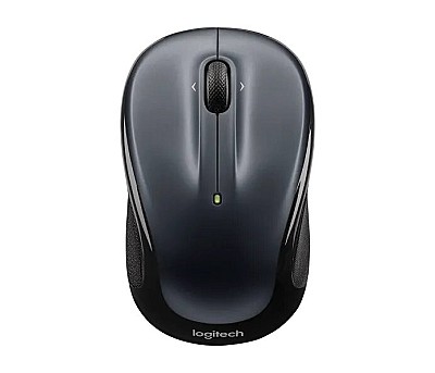 Logitech Wireless Mouse  M325s, 1000 DPI, Dark Silver