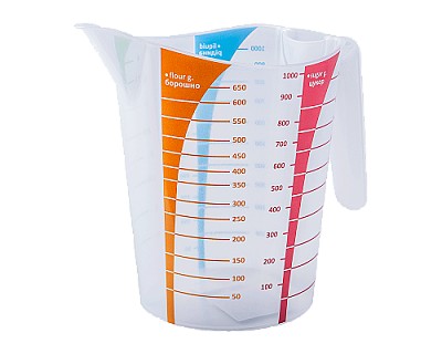 Image 169062 Cana gradata din plastic Aleana 1.0L