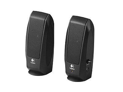 Speakers 2.0  Logitech S120  2.3W (2 x 1.15W)  Business Black