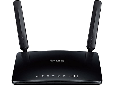 Image TP-LINK TL-MR6400 300Mbps Wireless N 4G LTE Router, build-in 4G LTE modem, support LTE (FDD/TDD)/DC-HSPA+/HSPA+/HSPA/UMTS/EDGE/GPRS/GSM, with 3x10/100