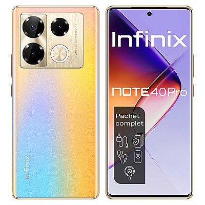 Image Telefon INFINIX NOTE 40 Pro Titan Gold 4G/12GB/256GB/32MP/108MP