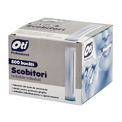 Image Scobitori Oti Professional ambalate individual, 500 bucati/cutie
