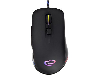 Image Mouse Esperanza SHADOW MX501, Gaming mouse, 3200dpi, optical sensor, RGB LED, USB braided cable