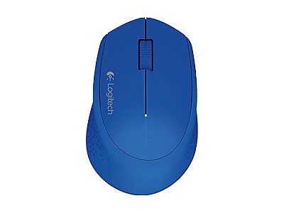 Image Logitech Wireless Mouse  M280, 1000 DPI, Blue