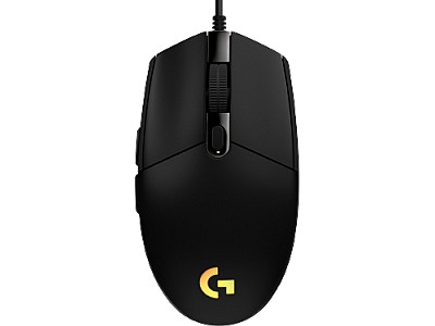 Image Logitech Corded Gaming Mouse G102 LIGHTSYNC RGB, range: 200-8000 DPI, Black