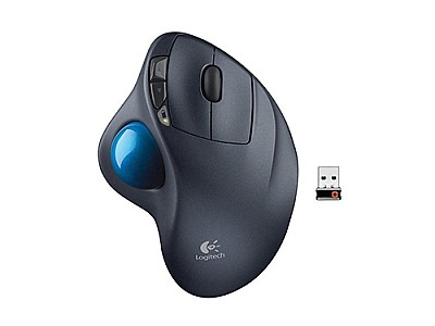 Image Logitech Wireless Mouse Trackball M570, trackball comfort, Retail