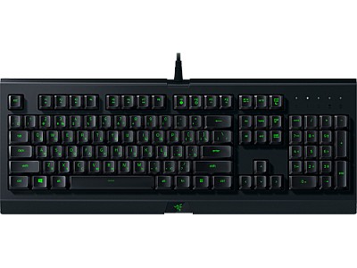 Image Keyboard RAZER Cynosa Lite - US Layout / Membrane Gaming Keyboard, Soft cushioned gaming-grade keys, Single zone Razer Chroma™ backlighting with 16.8