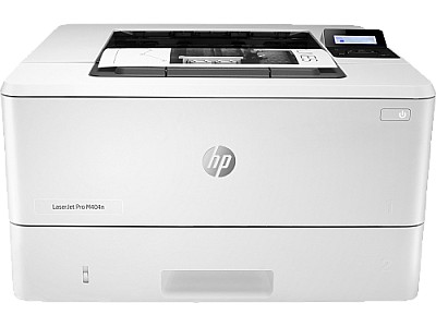 HP LaserJet Pro M404n printer A4, up to 38 ppm, 6.3s first page, 1200 dpi, 256MB, 2 line screen, Up to 80000 pages/month, USB 2.0,  Gigabit Ethernet