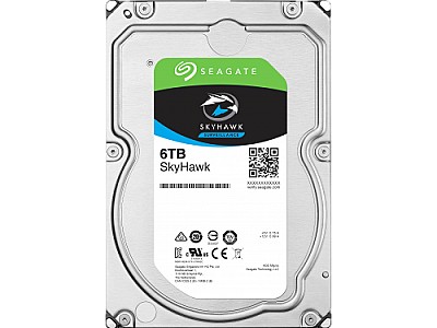 Image 3.5" HDD 6.0TB Seagate SkyHawk Surveillance, 5900rpm, 256MB, SATAIII ST6000VX001