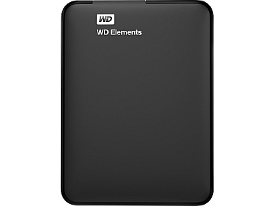 Image 2.5" External HDD 2.0TB (USB3.0)  Western Digital Elements Portable Slim "WDBU6Y0020BBK-WESN"