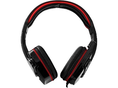 Image Headset Gaming Esperanza RAVEN EGH310R, Red, 2x mini jack 3.5mm, Drivers 40mm, Volume control, Cable length 2m, Weight 220g