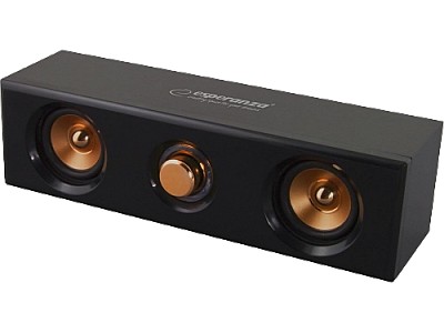 Image Speakers 2.0  Esperanza Tango EP143, 5W (2 x 2.5W), Volume control, Power supply: 5V, They require: USB and mini-jack 3.5mm headphone output, Cable le