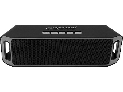 Image Esperanza FOLK EP126KE, Bluetooth Portable Speaker, power: 6W (2 x 3W), Black/Gray, Built-in FM Radio, Bluetooth profiles: A2DP, AVRCP, HFP, HSP, Blue