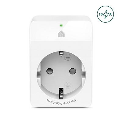 Image Priza WiFi TP-LINK  Kasa Smart Plug Slim KP105(EU), max. load 16A, 2,4GHz, CE RoHS, Android 5.0 or higher, iOS 10 or higher