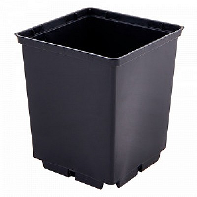 119023 Ghiveci de flori pătrat pentru plante  9,0x10,0cm