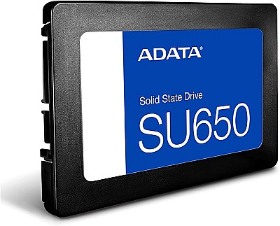 2.5" SSD 1.0TB  ADATA Ultimate SU650, SATAIII, Read: 520 MB/s, Write: 450 MB/s  ASU650SS-1TT-R