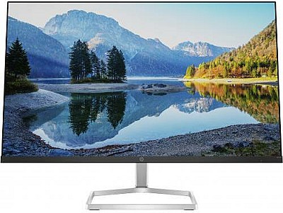 27.0"  HP X27c FHD Curved Gaming Monitor 27" VA (1ms, 3000:1, 350cd, 1920x1080, 165MHz, AMD FreeSync Premium, Low Blue Light, HDMI, DP, Height Adjustm