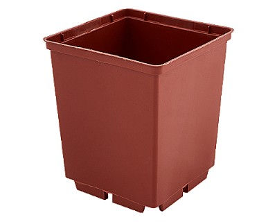 119025 Ghiveci de flori pătrat pentru plante 13,0x13,0cm