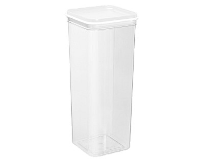 169060 Container alimentar pentru pastrare cereale ALEANA 2.25 l, 11x11x28cm "Fix"